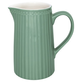 GreenGate Everyday Alice Jug Alice dusty green 1L GreenGate Everyday Alice Jug Alice dusty green 1L