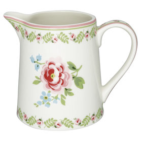 GreenGate Jug Lily petit white 0,5L 