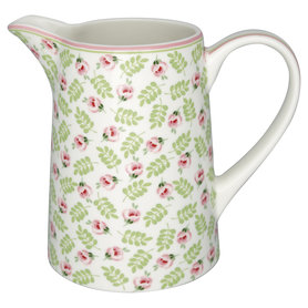 GreenGate Jug Lily petit white 1L 
