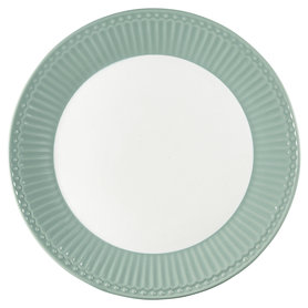 GreenGate Everyday Alice Plate Alice dusty mint D:23cm GreenGate Everyday Alice Plate Alice dusty mint D:23cm
