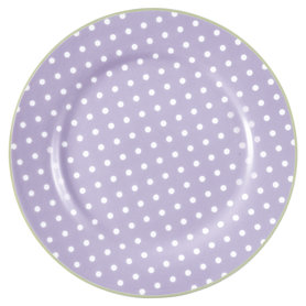 GreenGate Plate Spot Lavender D: 20,5cm GreenGate Plate Spot Lavender D: 20,5cm