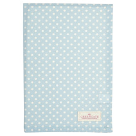 GreenGate Cotton Tea towel Spot Pale Blue 50x70cm