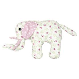 GreenGate Teddy Elephant Lily petit white small H:17cm