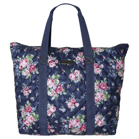 GreenGate Travel bag Rose dark blue 49x64cm GreenGate Travel bag Rose dark blue 49x64cm