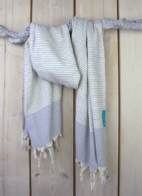Hamamdoek SEASIDE  Light Grey