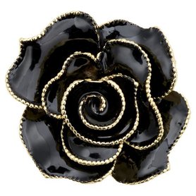 Gate Noir Brooch decoration black GN D:5cm