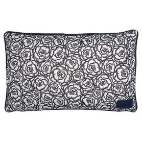 Gate Noir Cushion Blossom grey 30x50cm GN Gate Noir Cushion Blossom grey 30x50cm GN