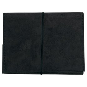 GreenGate Notebook black suede w/elastic A5 GN GreenGate Notebook black suede w/elastic A5 GN