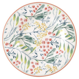 GreenGate Ontbijtbord / Small plate Megan white Megan White D: 15cm GreenGate Ontbijtbord / Small plate Megan white Megan White D: 15cm