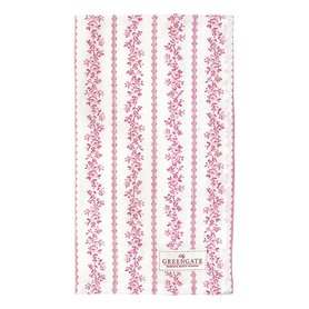 GreenGate Teatowel Audrey Raspberry  GreenGate Teatowel Audrey Raspberry