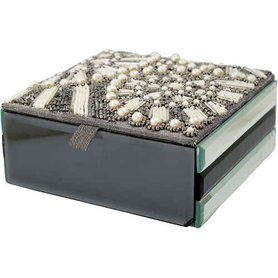 GreenGate Jewelry box embellished silver