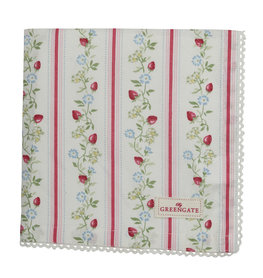 GreenGate Napkin with Lace Gloria White Limited Edition GreenGate Napkin with Lace Gloria White Limited Edition