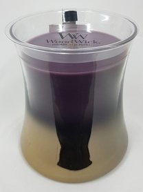 WoodWick® Dark Poppy Medium Candle Floral Night Collection