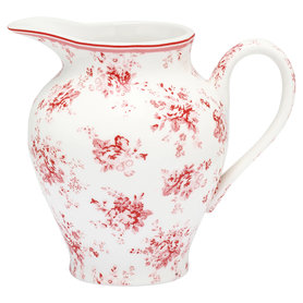 GreenGate Creamer Round Abelone Raspberry H: 9cm GreenGate Creamer Round Abelone Raspberry H: 9cm