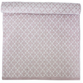 Isabelle Rose Katoenen Mat Orient Pastel Pink 60 x 90cm