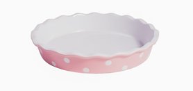 Isabelle Rose Taartvorm Pastel Rose Polkadot