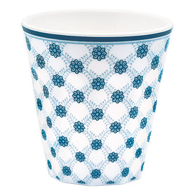 GreenGate Melamine Mok Lolly Blue H 9,5 cm GreenGate Melamine Mok Lolly Blue H 9,5 cm