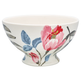 GreenGate Stoneware Soup Bowl Magnolia White D: 15cm GreenGate Stoneware Soup Bowl Magnolia White D: 15cm
