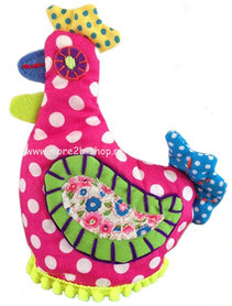 Ginger Lifestyle eierwarmer / eggwarmer Kip roze