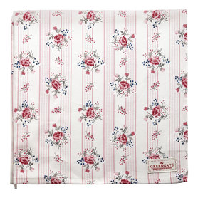 GreenGate Tafelkleed / Tablecloth  Fiona pale pink 150x150cm GreenGate Tafelkleed / Tablecloth  Fiona pale pink 150x150cm