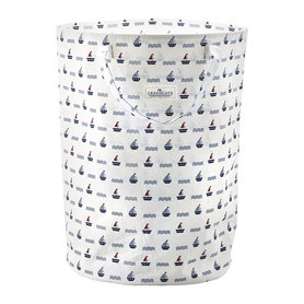 GreenGate Opbergtas / Storage bag Noah white xlarge H:60cm GreenGate Opbergtas / Storage bag Noah white xlarge H:60cm