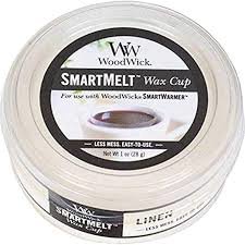 Linen WoodWick® Smart Wax Cup 