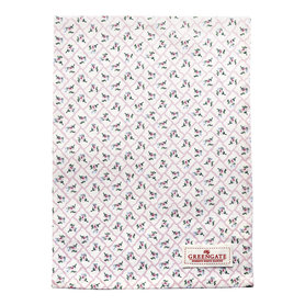 GreenGate Theedoek Rita Pale Pink 50x70cm GreenGate Theedoek Rita Pale Pink 50x70cm