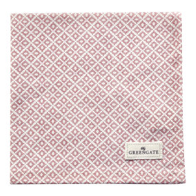 GreenGate Servet / Napkin Sandra pink 40x40cm GreenGate Servet / Napkin Sandra pink 40x40cm