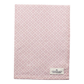 GreenGate Theedoek / Tea towel Sandra Pink 50x70cm GreenGate Theedoek / Tea towel Sandra Pink 50x70cm