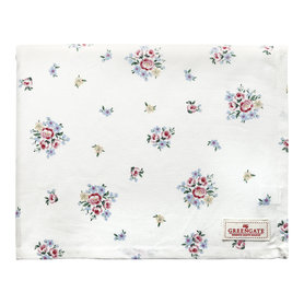 GreenGate Tafelkleed Nicoline white 145x250cm GreenGate Tafelkleed Nicoline white 145x250cm