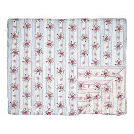 GreenGate Quilt / Bed cover Fiona pale blue 140x220cm GreenGate Quilt / Bed cover Fiona pale blue 140x220cm