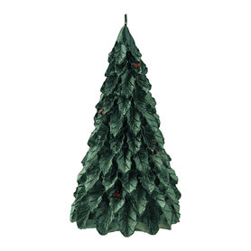 GreenGate Kaars / Candle christmas tree dark green large H: 20cm GreenGate Kaars / Candle christmas tree dark green large H: 20cm