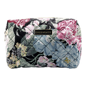 GreenGate Toilettas / Wash bag Adele black large GreenGate Toilettas / Wash bag Adele black large