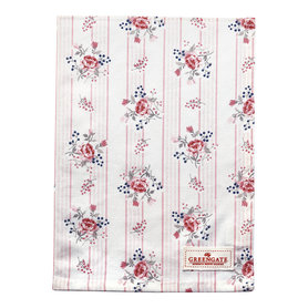 GreenGate Theedoek / Tea towel Fiona Pale Pink 50x70cm GreenGate Theedoek / Tea towel Fiona Pale Pink 50x70cm