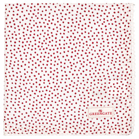 GreenGate Servet / Napkin with lace Dot White 40x40cm GreenGate Servet / Napkin with lace Dot White 40x40cm