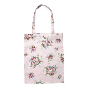 GreenGate Shopper / Bag cotton Aurelia Pale Pink 35x45cm