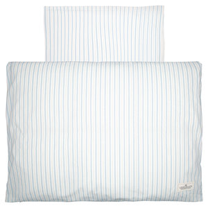 GreenGate Baby Dekbedovertrek / Baby bed linen set Sari Pale Blue 70x100cm