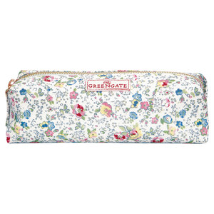 GreenGate Makeup Tas Toilettas / Pouch Vivianne White