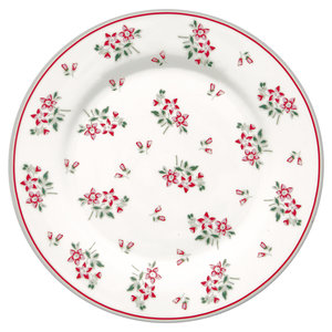 GreenGate_Avery_White_ontbijtbord_Plate