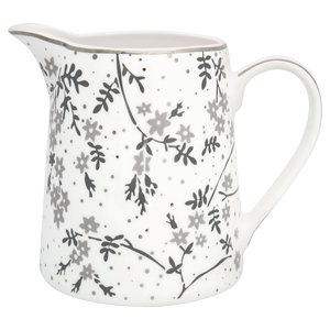 GreenGate_Amira_White_Jug_Melkkan