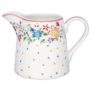 GreenGate_Belle_White_Creamer_Melkkan_Milchkanne