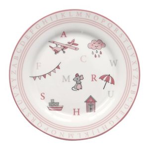 GreenGate_Kinderbord_Kids_Plate_Charlie_Pink