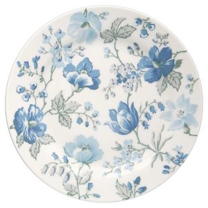 GreenGate_Donna_Blue_ontbijtbord_Plate