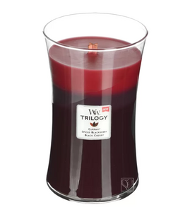 WoodWick® HearthWick®Sun Ripened Berries Trilogy Geurkaars Large 