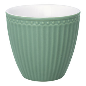 GreenGate Latte Cup Alice Dusty Green