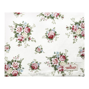 GreenGate Tafelkleed / Tablecloth Aurelia white 145x250cm