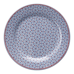 GreenGate Ontbijtbord / Plate Juno Dusty Blue D: 20,5cm