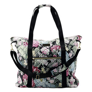 GreenGate Reistas / Travel bag Adele black 49x64cm