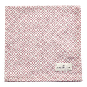 GreenGate Servet / Napkin Sandra pink 40x40cm