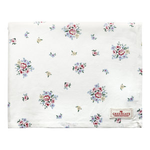 GreenGate Tafelkleed / Tablecloth Nicoline white 145x250cm